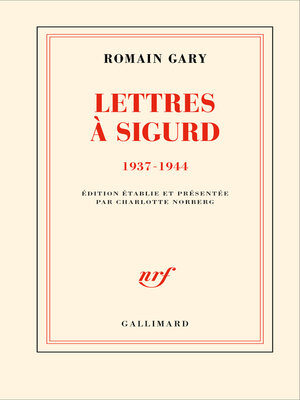 cover image of Lettres à Sigurd